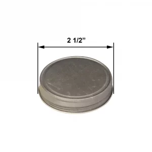 Jelly Jar Lid - Zinc